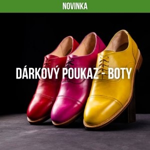 DÁRKOVÉ POUKAZY na boty